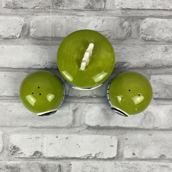 3 Nicole Engblom Salt Pepper Shaker Hot Sauce Jar - Picture 2 of 5